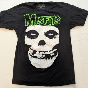 Misfits Fiend Skull Band T Shirt Mens Medium Black Graphic Tee 2023